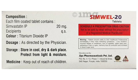 Simwel 20 Tablet image