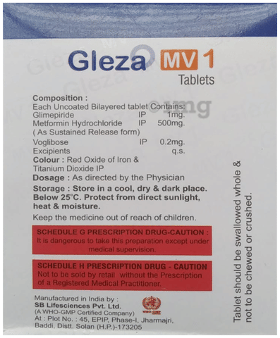 Gleza MV 1 Tablet SR image