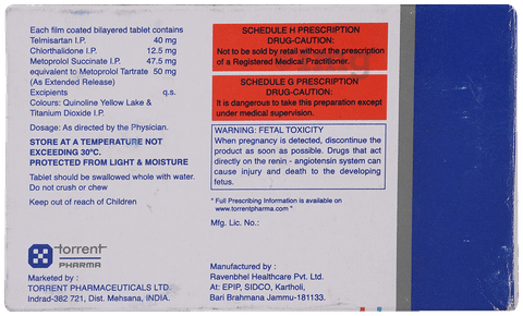 Telsar CHM 50 Tablet image
