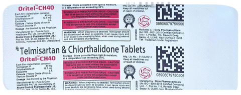 Oritel-CH 40 Tablet image