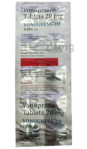 Vonogress 20mg Tablet image Vonogress 20mg Tablet image