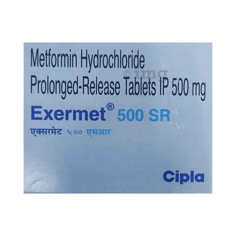 exermet 500 sr tablet