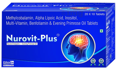Dr. Ethix's Nurovit-Plus Tablet (10 Each) image Dr. Ethix's Nurovit-Plus Tablet (10 Each) image