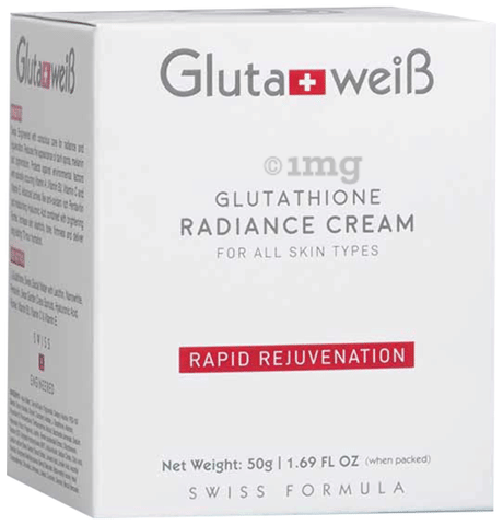 Glutaweis Glutathione Radiance Cream: Buy jar of 50.0 gm Cream at 𝗯𝗲𝘀𝘁  𝗽𝗿𝗶𝗰𝗲 in India