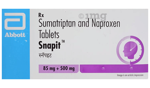 Snapit 85mg/500mg Tablet image