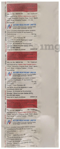 Opox 100mg Tablet DT image