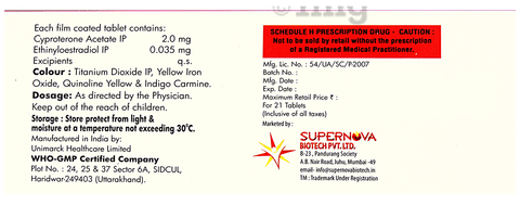 Dianette 35 Tablet image Dianette 35 Tablet image