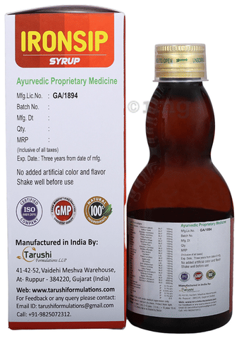 Tarushi Ironsip Syrup 3
