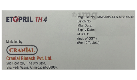 Etopril-TH 4 Tablet image
