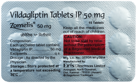 Zomelis 50mg Tablet image