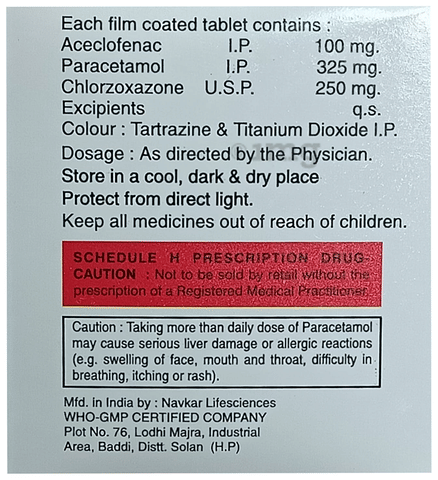 Sifenac-MR Tablet image Sifenac-MR Tablet image