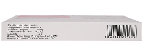 Sitared-M 50/1000 Tablet image Sitared-M 50/1000 Tablet image