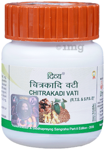 Patanjali Divya Chitrakadi Vati: Buy bottle of 60.0 tablets at best price in India | 1mg