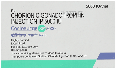 Coriosurge XP 5000IU Injection image Coriosurge XP 5000IU Injection image