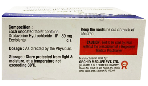 Drotyfast 80 Tablet image