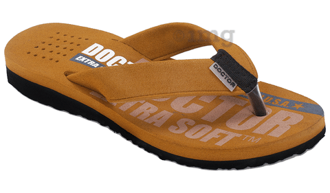 Buy Brown Flat Sandals for Women by Doctor Extra Soft Online | Ajio.com