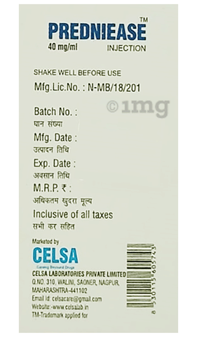 Predniease Injection image