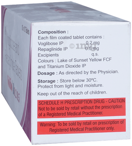 Volibo R 0.5mg/0.2mg Tablet