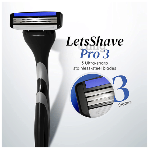 LetsShave Pro 3 Razor Shaving Kit image