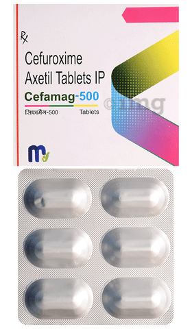 Cefamag 500 Tablet image Cefamag 500 Tablet image