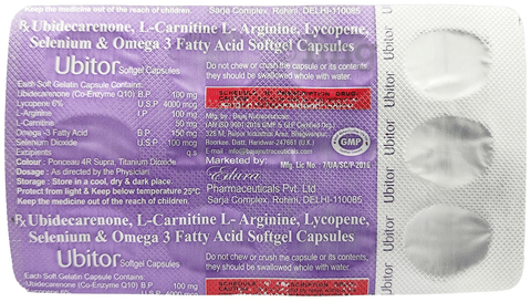 Ubitor Soft Gelatin Capsule image