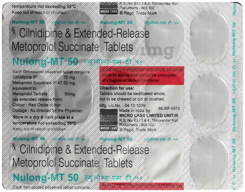 Nulong-MT 50 Tablet ER