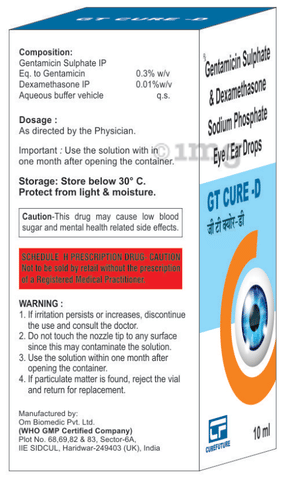 GT Cure-D Eye/Ear Drops image