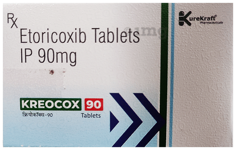 Kreocox 90 Tablet image Kreocox 90 Tablet image