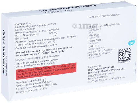 Nitrobact 100 Capsule image