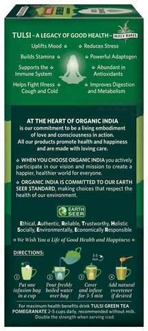 Organic India Tea for Immunity Antioxidant Support Stress