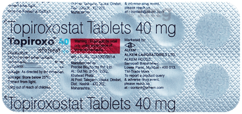 Topiroxo 40mg Tablet image