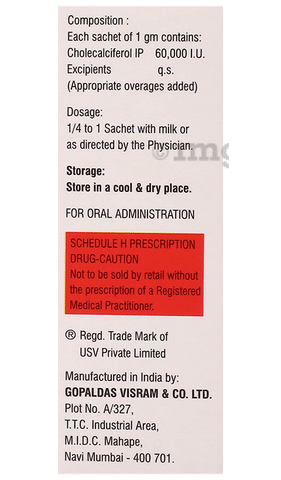 D-Rise Cholecalciferol Sachet for Bone & Joint Health image