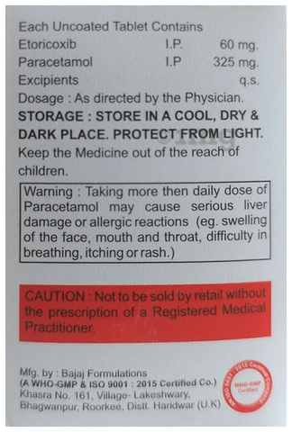 Etoraim-P Tablet image Etoraim-P Tablet image