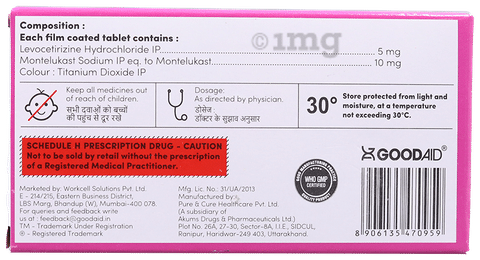 Goodlukast LC Tablet