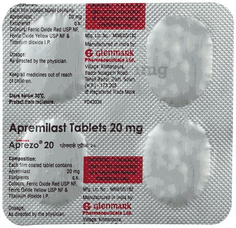 Aprezo 20 Tablet image