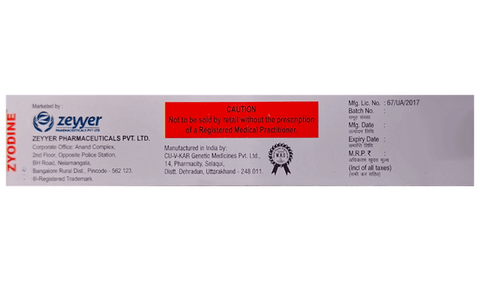 Zyodine Ointment image Zyodine Ointment image