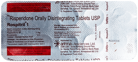 Rospitril 1 Tablet DT image Rospitril 1 Tablet DT image