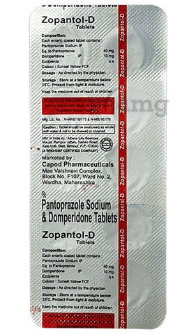 Zopantol-D Tablet image