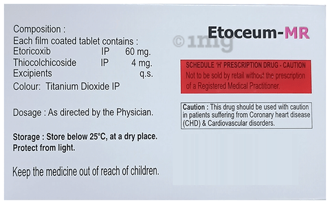 Etoceum-MR Tablet image