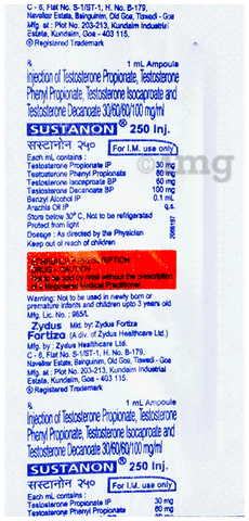 Sustanon 250 Injection image