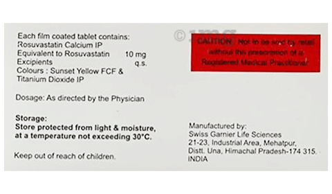 Roslite 10mg Tablet image