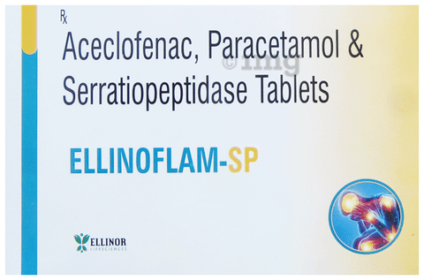 Ellinoflam-SP Tablet image