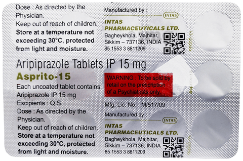 Asprito 15 Tablet image