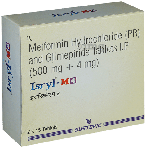Isryl-M 4 Tablet PR image