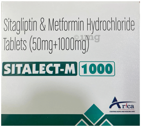 Sitalect-M 1000 Tablet image Sitalect-M 1000 Tablet image