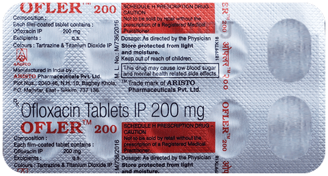 Ofler 200mg Tablet image