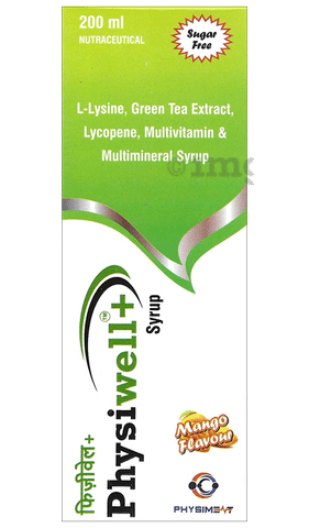 Physiwell + Syrup Mango Sugar Free 1