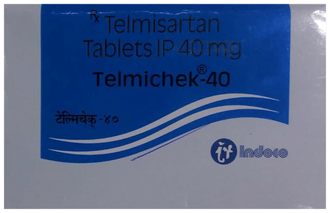 Telmichek 40 Tablet image Telmichek 40 Tablet image