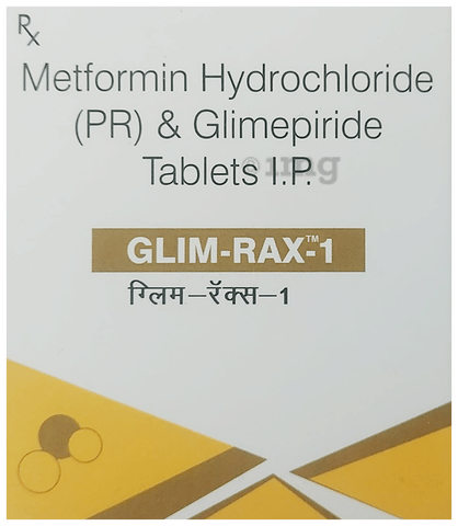 Glim-Rax 1 Tablet PR image Glim-Rax 1 Tablet PR image