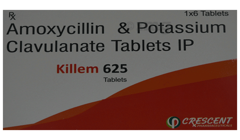 Killem 625 Tablet image Killem 625 Tablet image